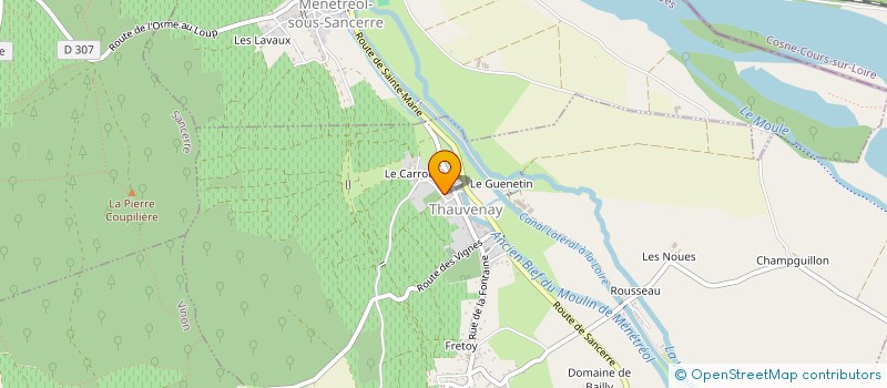 localisation de l'entreprise MONSIEUR MOHAMED ALLILICHE  THAUVENAY