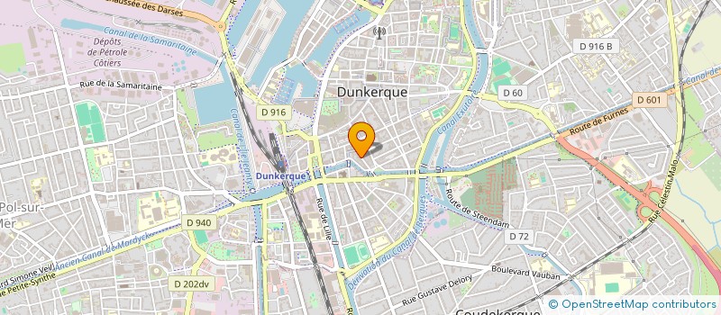 localisation de l'entreprise MONSIEUR MOHAMED ALLOU à DUNKERQUE