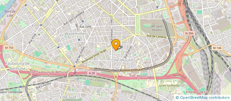 localisation de l'entreprise MONSIEUR MOHAMED ALLOUCHE à LILLE