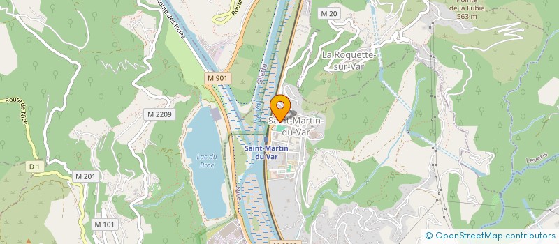 localisation de l'entreprise MONSIEUR MOHAMED ALOUANE à SAINT-MARTIN-DU-VAR