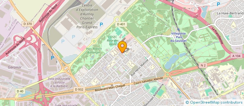 localisation de l'entreprise MONSIEUR MOHAMED ALOUANE à AULNAY-SOUS-BOIS