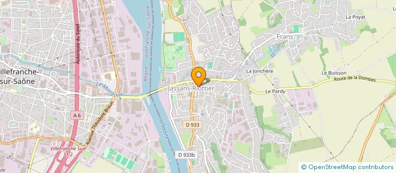 localisation de l'entreprise MONSIEUR MOHAMED ALOUI  JASSANS-RIOTTIER