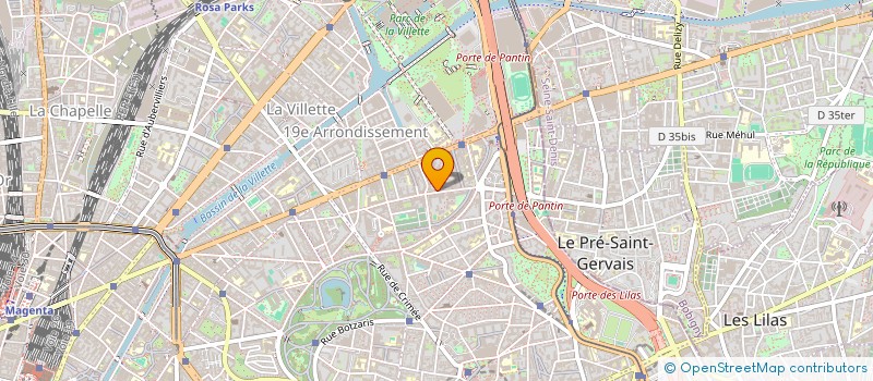 localisation de l'entreprise MONSIEUR MOHAMED ALY  PARIS