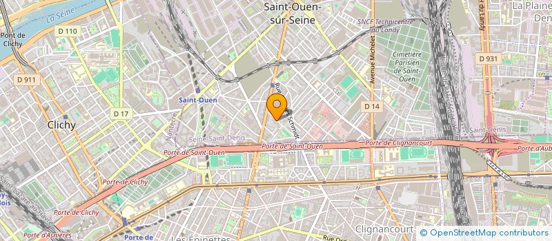 localisation de l'entreprise MONSIEUR MOHAMED AMAIRI à SAINT-OUEN-SUR-SEINE