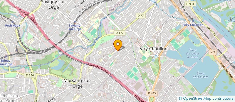 localisation de l'entreprise MONSIEUR MOHAMED AMDOUNI à VIRY-CHATILLON