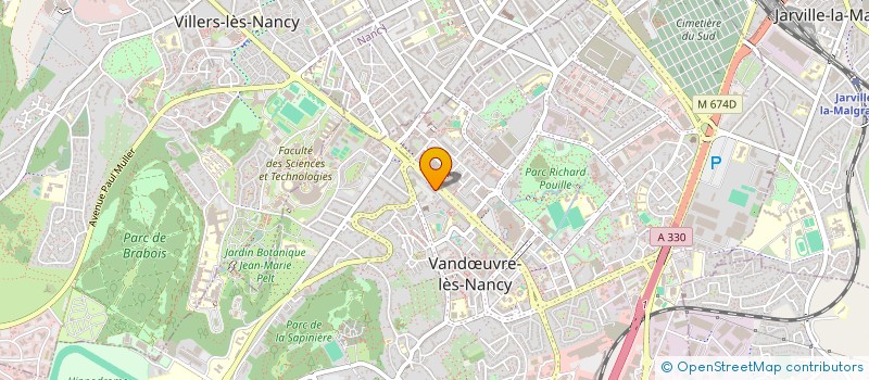 localisation de l'entreprise MONSIEUR MOHAMED AMEDIAZ  VANDUVRE-LES-NANCY