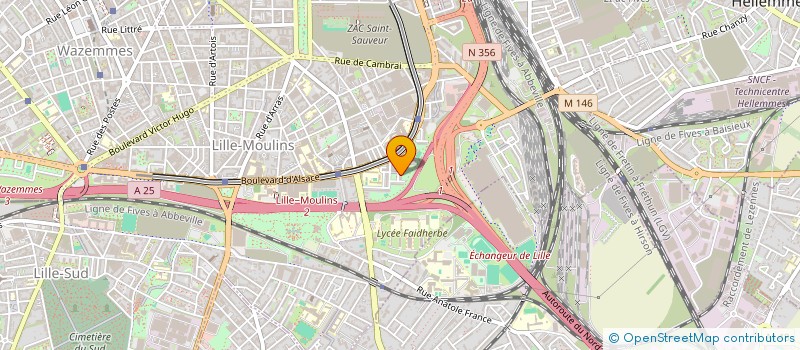 localisation de l'entreprise MONSIEUR MOHAMED AMELLAL  LILLE