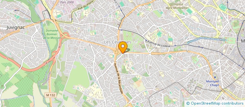 localisation de l'entreprise MONSIEUR MOHAMED AMHAOUCH à MONTPELLIER
