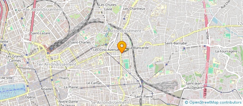 localisation de l'entreprise MONSIEUR MOHAMED AMIAR  MARSEILLE