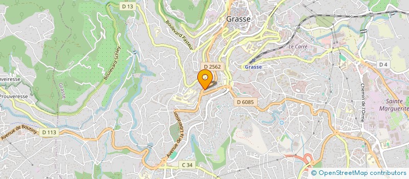 localisation de l'entreprise MONSIEUR MOHAMED AMIMI  GRASSE