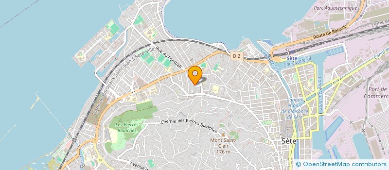 localisation de l'entreprise MONSIEUR MOHAMED-AMIN ZOUITINA  SETE