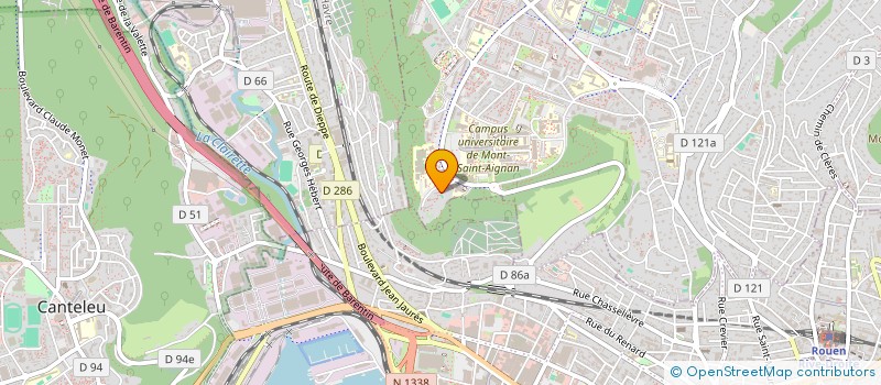 localisation de l'entreprise MONSIEUR MOHAMED AMINE ANNOURI  MONT-SAINT-AIGNAN