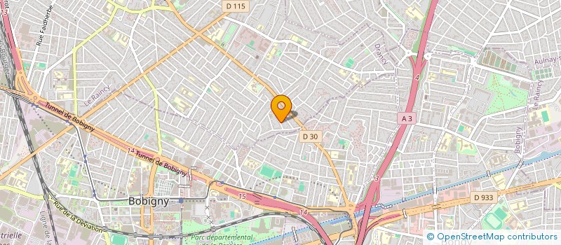 localisation de l'entreprise MONSIEUR MOHAMED-AMINE AOUAKLI  DRANCY