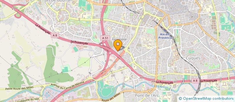localisation de l'entreprise MONSIEUR MOHAMED AMINE ARKAM  AIX-EN-PROVENCE
