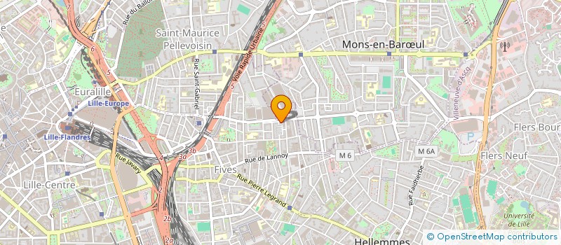 localisation de l'entreprise MONSIEUR MOHAMED-AMINE ATI à LILLE