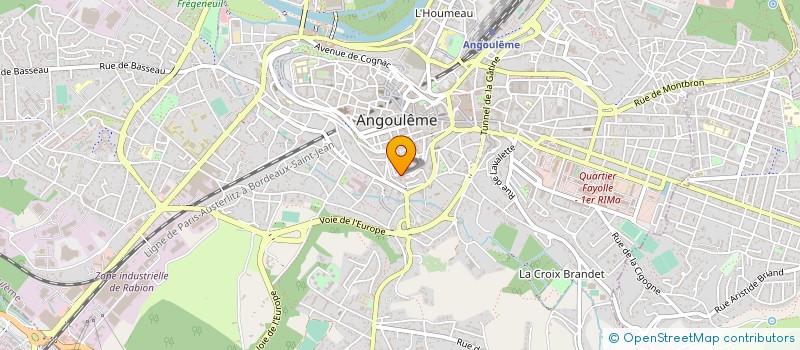 localisation de l'entreprise MONSIEUR MOHAMED AMINE AYACHI à ANGOULEME