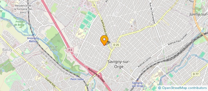 localisation de l'entreprise MONSIEUR MOHAMED-AMINE BADID à SAVIGNY-SUR-ORGE