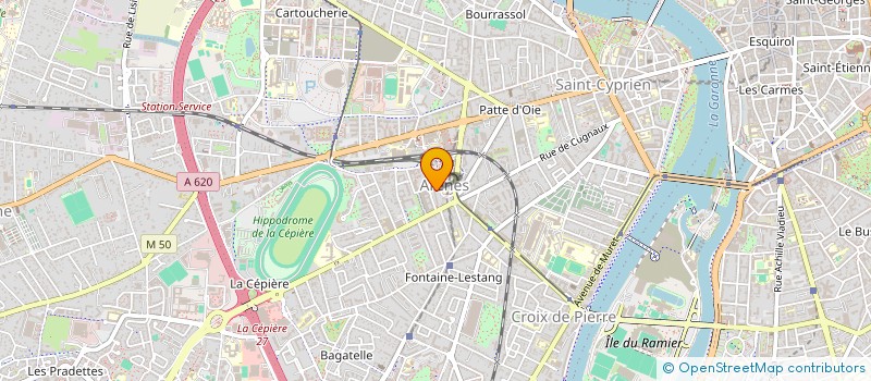 localisation de l'entreprise MONSIEUR MOHAMED-AMINE BEKKAL à TOULOUSE