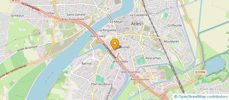 localisation de l'entreprise MONSIEUR MOHAMED-AMINE BELAIDI  ARLES