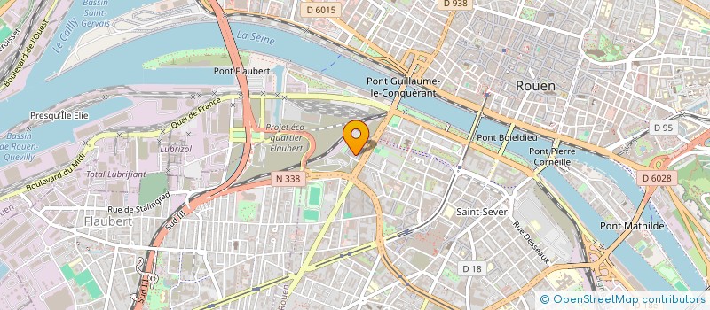 localisation de l'entreprise MONSIEUR MOHAMED AMINE BEN HASSINE  ROUEN