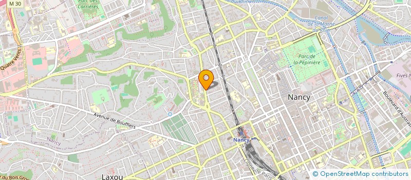 localisation de l'entreprise MONSIEUR MOHAMED AMINE BENGUENAOUI  NANCY