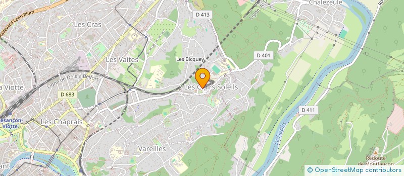 localisation de l'entreprise MONSIEUR MOHAMED AMINE BENNOUR  BESANCON