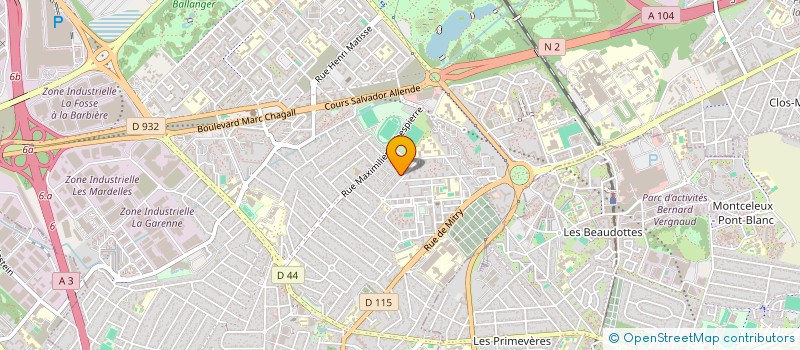 localisation de l'entreprise MONSIEUR MOHAMED AMINE BENSANA à AULNAY-SOUS-BOIS