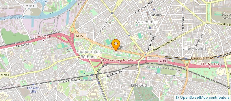 localisation de l'entreprise MONSIEUR MOHAMED AMINE BEY à LILLE