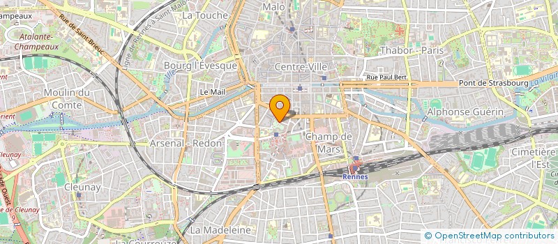 localisation de l'entreprise MONSIEUR MOHAMED AMINE BILANI  RENNES
