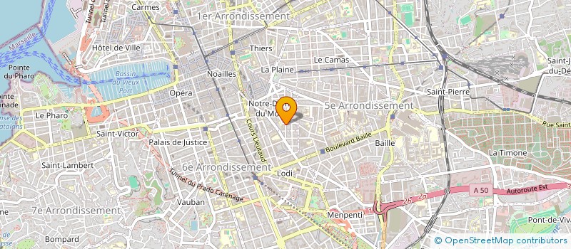 localisation de l'entreprise MONSIEUR MOHAMED AMINE BOUGHANMI  MARSEILLE