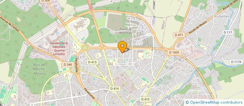 localisation de l'entreprise MONSIEUR MOHAMED AMINE BOUKEF à MELUN