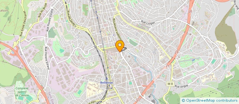 localisation de l'entreprise MONSIEUR MOHAMED-AMINE DJABALLAH à SAINT-ETIENNE