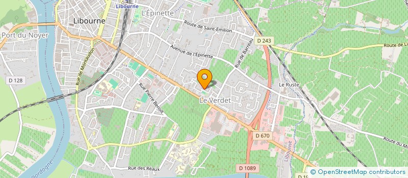 localisation de l'entreprise MONSIEUR MOHAMED AMINE ECH CHARRAT  LIBOURNE