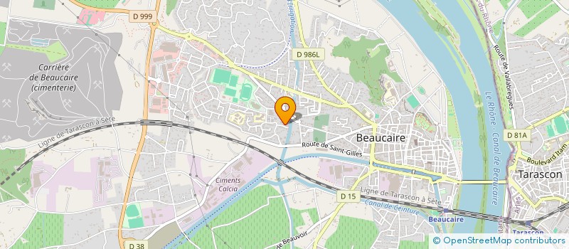 localisation de l'entreprise MONSIEUR MOHAMED-AMINE ELOUED à BEAUCAIRE