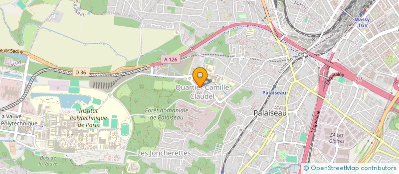 localisation de l'entreprise MONSIEUR MOHAMED AMINE FOUAD à PALAISEAU