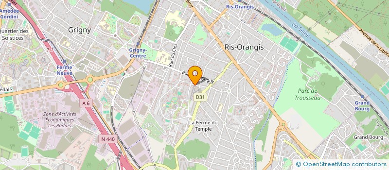 localisation de l'entreprise MONSIEUR MOHAMED AMINE HARDADOU  RIS-ORANGIS