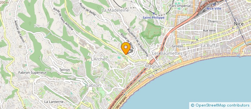 localisation de l'entreprise MONSIEUR MOHAMED AMINE IDOUDI  NICE