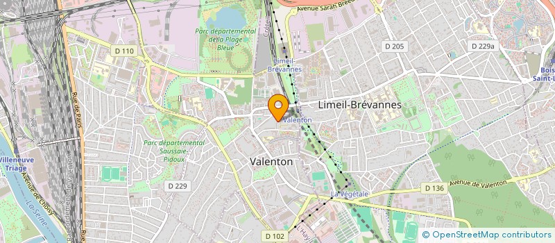 localisation de l'entreprise MONSIEUR MOHAMED AMINE KAROUI  VALENTON