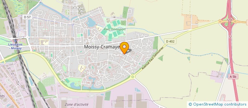 localisation de l'entreprise MONSIEUR MOHAMED-AMINE KERRAZ à MOISSY-CRAMAYEL