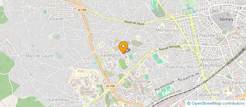 localisation de l'entreprise MONSIEUR MOHAMED-AMINE KHALDI  NIMES