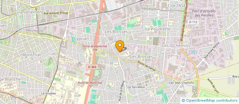 localisation de l'entreprise MONSIEUR MOHAMED AMINE KHATRI  VILLEURBANNE