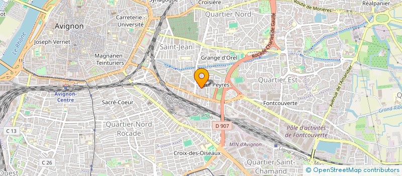 localisation de l'entreprise MONSIEUR MOHAMED AMINE LAIDANI  AVIGNON