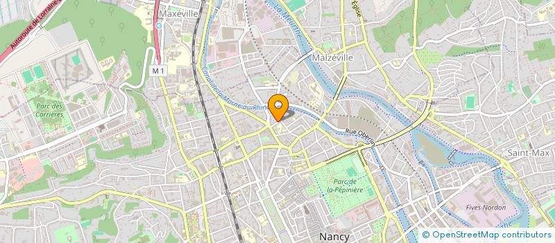 localisation de l'entreprise MONSIEUR MOHAMED AMINE LHACEN  NANCY