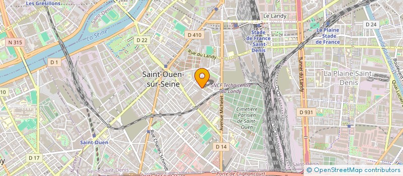 localisation de l'entreprise MONSIEUR MOHAMED AMINE LYOUSSI à SAINT-OUEN-SUR-SEINE