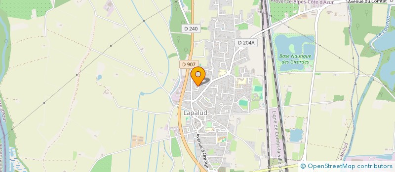 localisation de l'entreprise MONSIEUR MOHAMED AMINE MAALLAM  LAPALUD