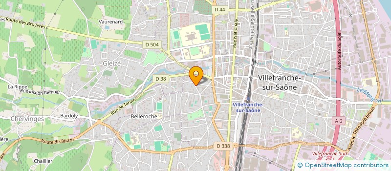 localisation de l'entreprise MONSIEUR MOHAMED-AMINE MECHRI à VILLEFRANCHE-SUR-SAONE