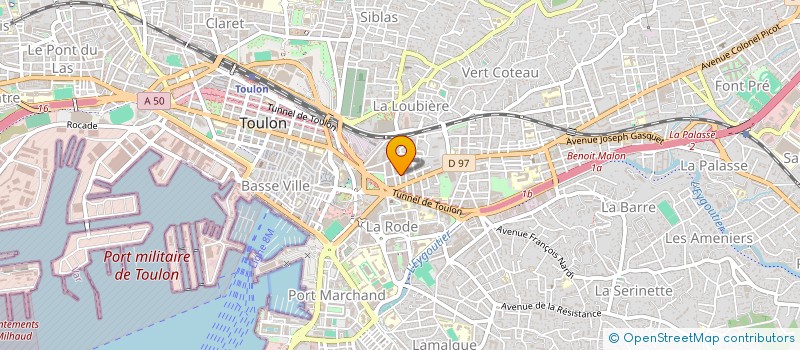 localisation de l'entreprise MONSIEUR MOHAMED-AMINE MEKHDOUL  TOULON