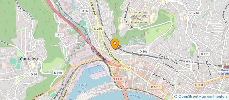 localisation de l'entreprise MONSIEUR MOHAMED AMINE MEMMOU  ROUEN