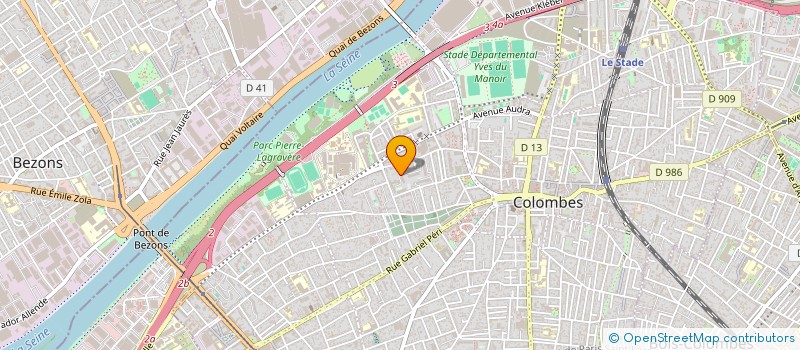 localisation de l'entreprise MONSIEUR MOHAMED-AMINE MIGHIS à COLOMBES