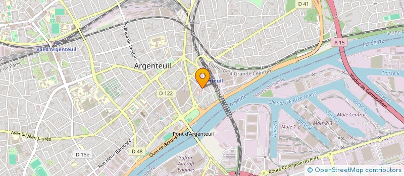 localisation de l'entreprise MONSIEUR MOHAMED AMINE MRIZKI  ARGENTEUIL